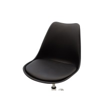 Silla de Oficina Ergonómica en Color Negro - 93-80x57x48 cm, Comodidad y Estilo Moderno para Trabajo y Estudio.